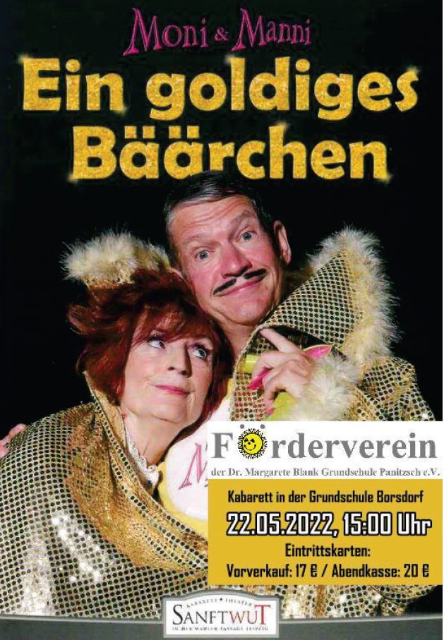 Kabarett "Ein goldiges Bäärchen" @ Grundschule Borsdorf