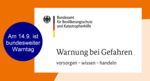 Read more about the article Bundesweiter Warntag am 14.09.2023